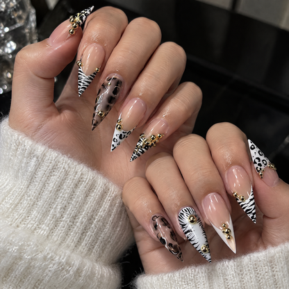Handmade Press On Nails, Reusable False Nail Tips