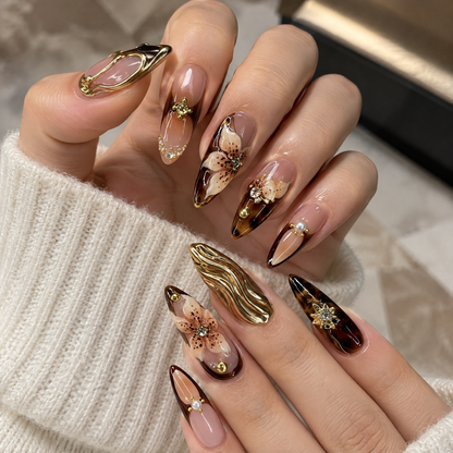 Handmade Press On Nails, Reusable False Nail Tips