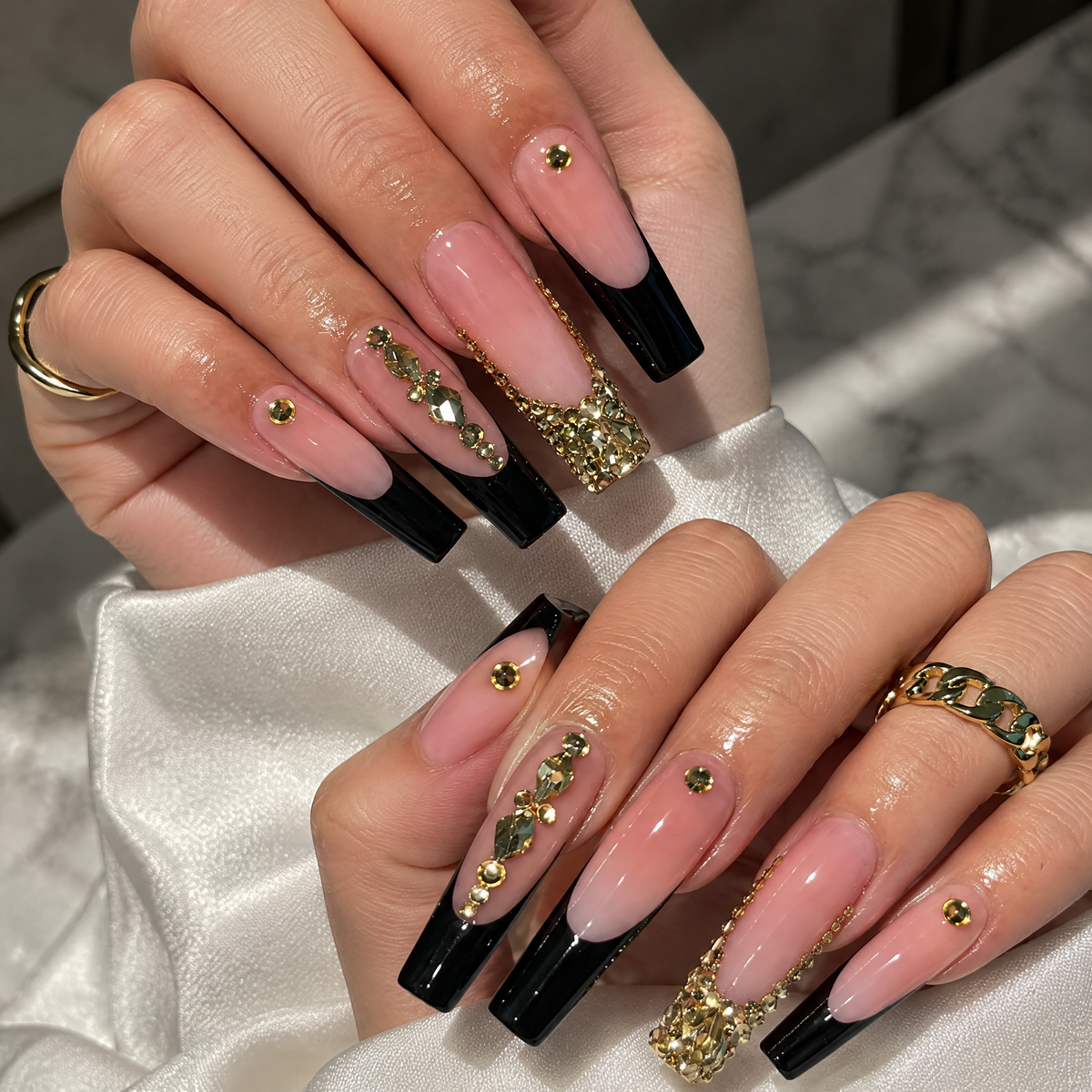 Handmade Press On Nails, Reusable False Nail Tips