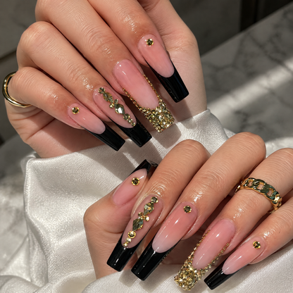 Handmade Press On Nails, Reusable False Nail Tips