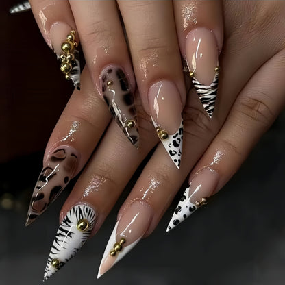 Handmade Press On Nails, Reusable False Nail Tips