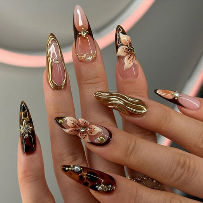 Handmade Press On Nails, Reusable False Nail Tips